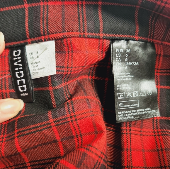 H&M plaid pencil skirt - Picture 4 of 4